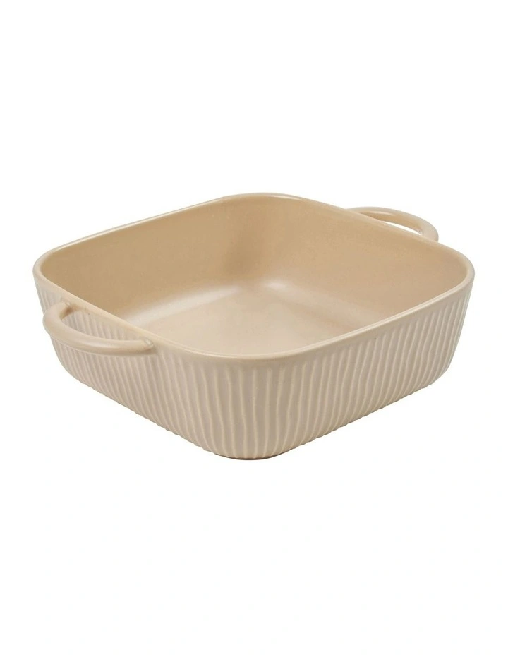 Albany Baking Dish Square 32x24x8cm in Cappuccino