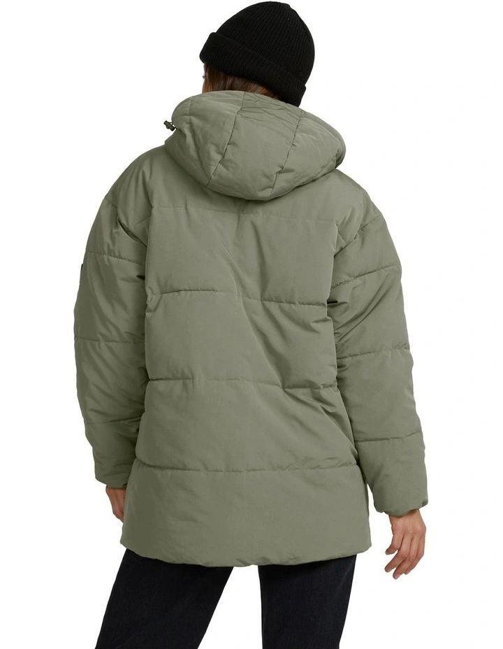Ocean Ways Parka Jacket in Agave Green