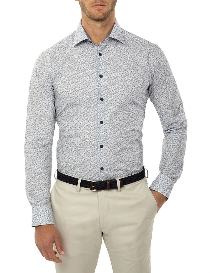 Blue Paisley Dayton Shirt