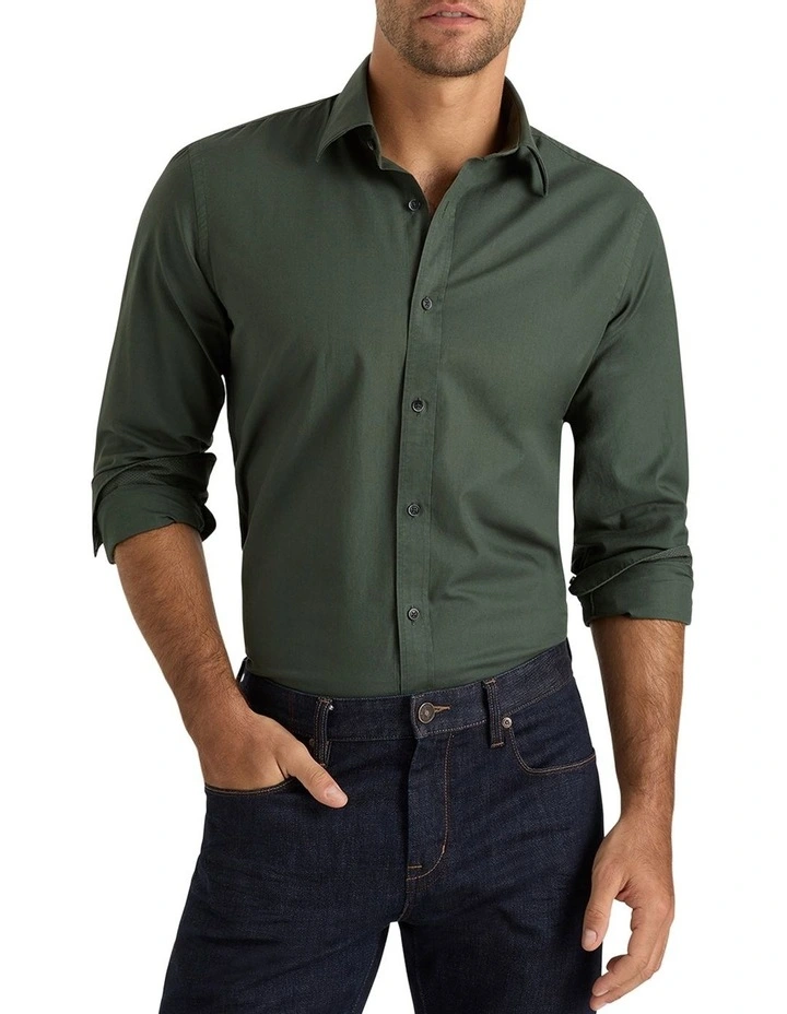 Connery Shirt in Green