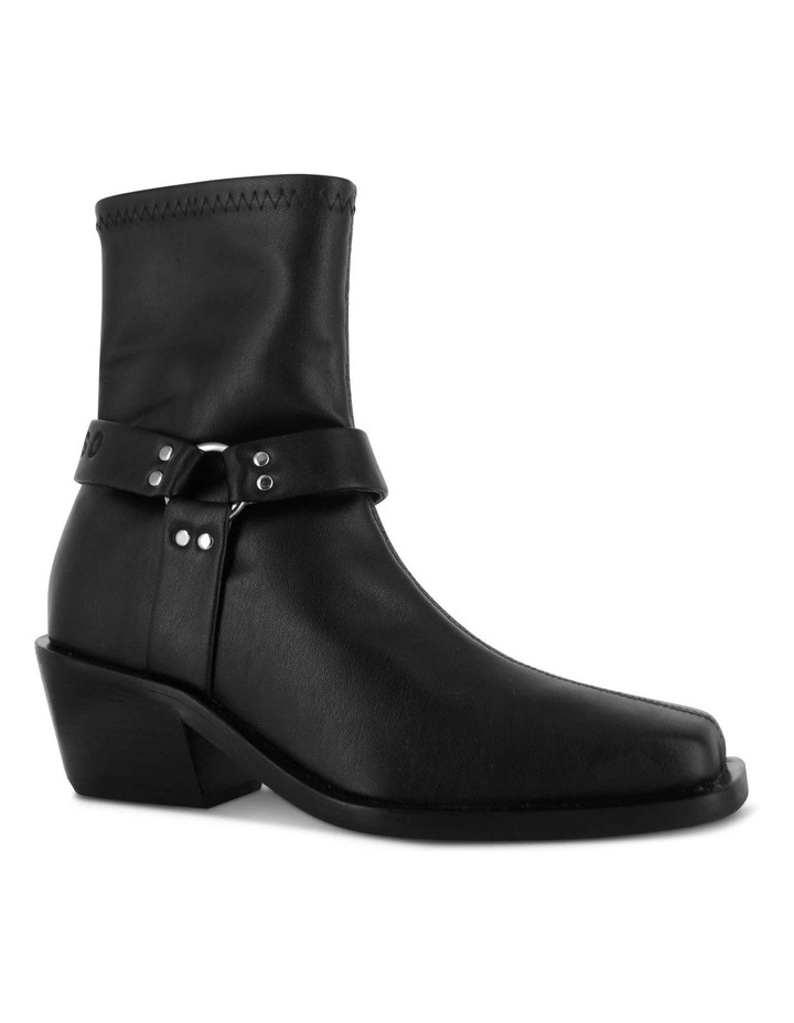 Kelsey I Ankle Boots in Ebony