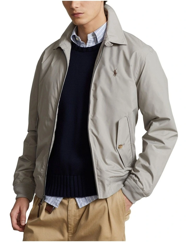Packable Water-Repellent Jacket in Grey