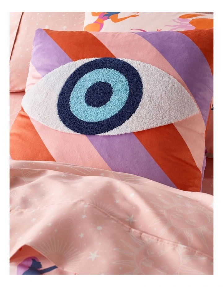 It's in the Stars Quilt Cover Set in Pink