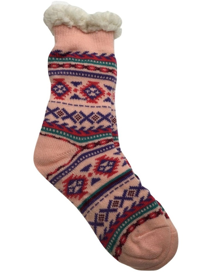 Thick Fur Bed Socks One Size 1 Pair in Assorted
