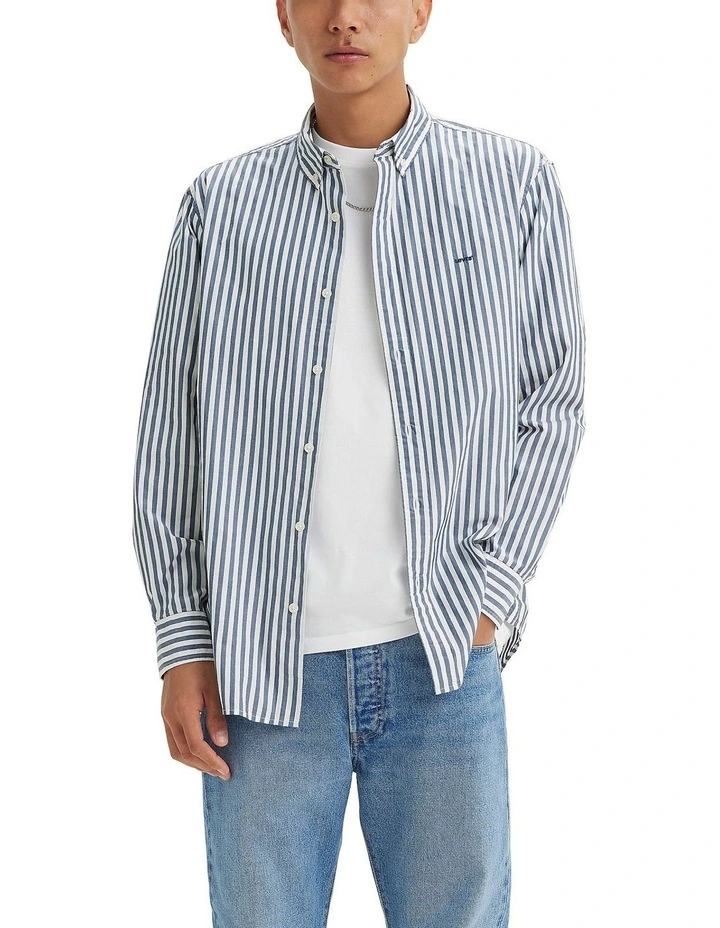 Authentic Button Down Shirt in Estate Blue