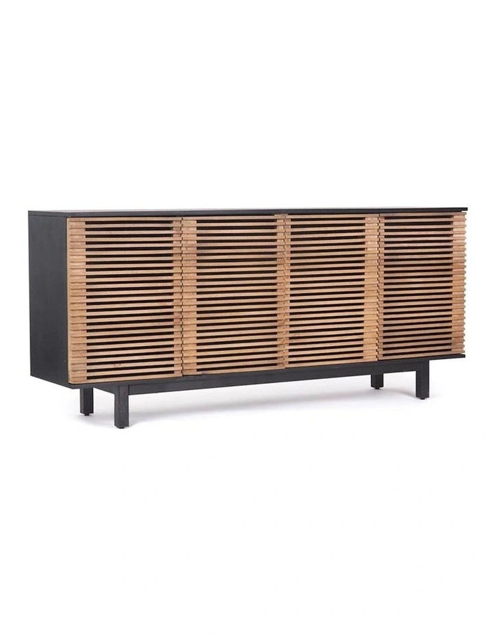 Acadia Sideboard 170cm in Brown/Black