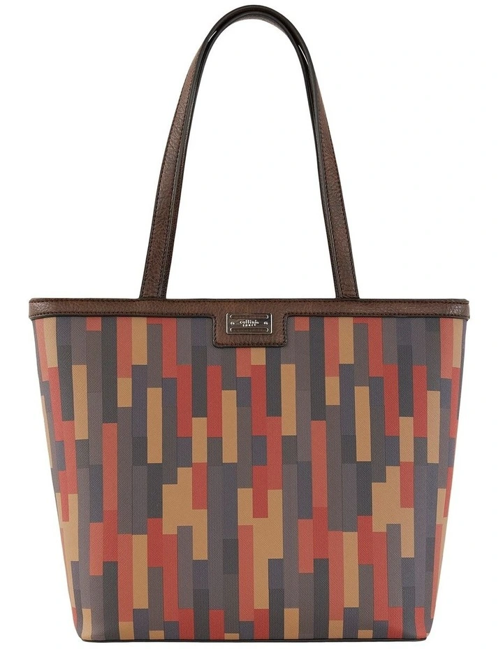 Pip Tote Bag in Orange Multi
