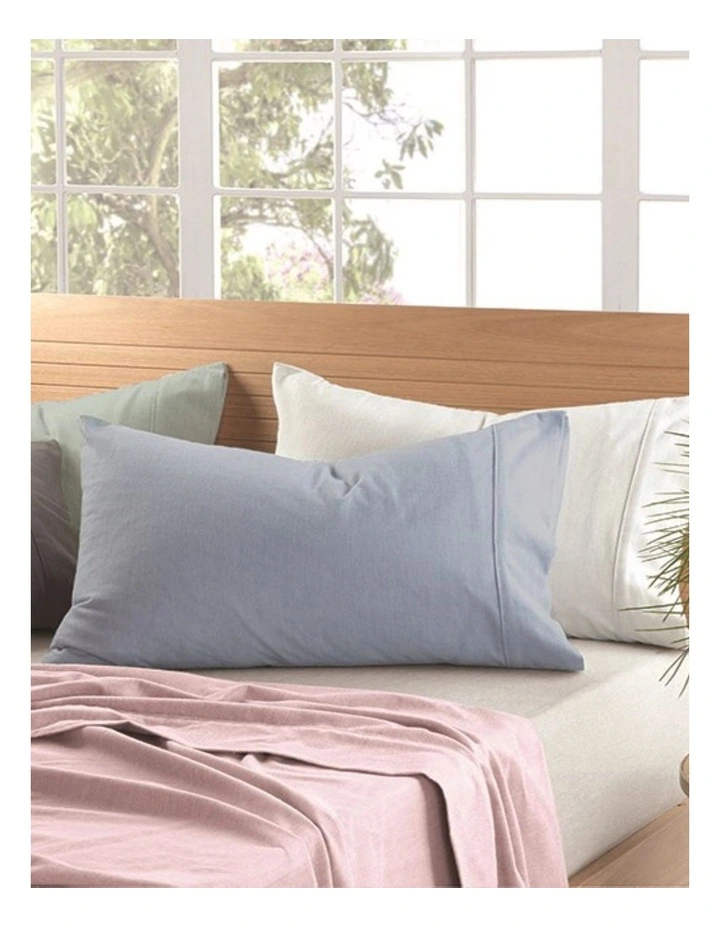 Flannelette Sheet Set in Surf