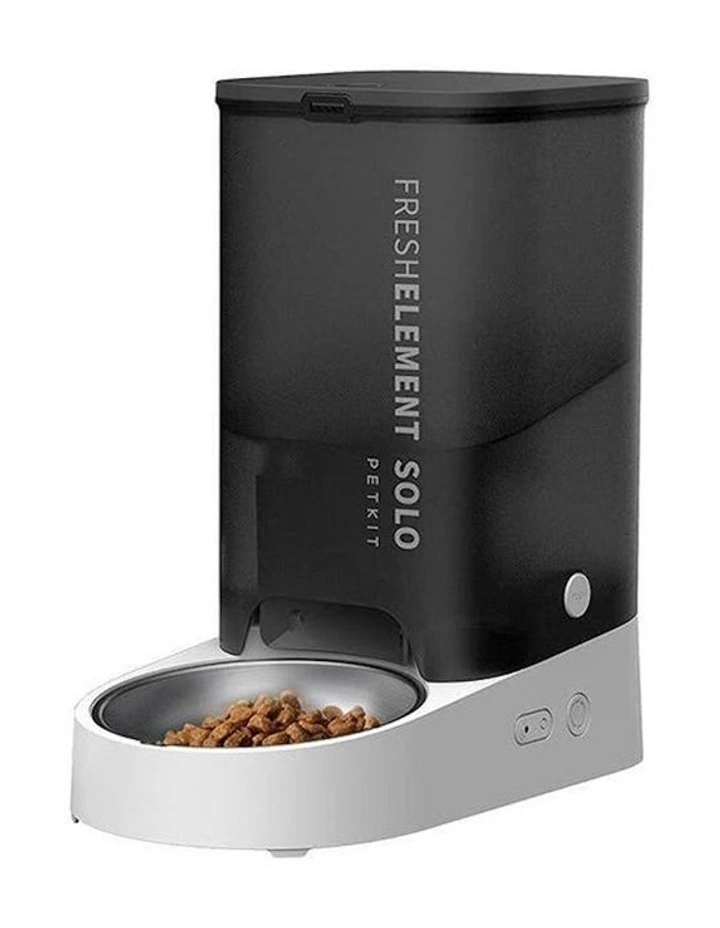 Fresh Element Solo Smart Pet Feeder Bowl 32cm/3 L in Dark Grey