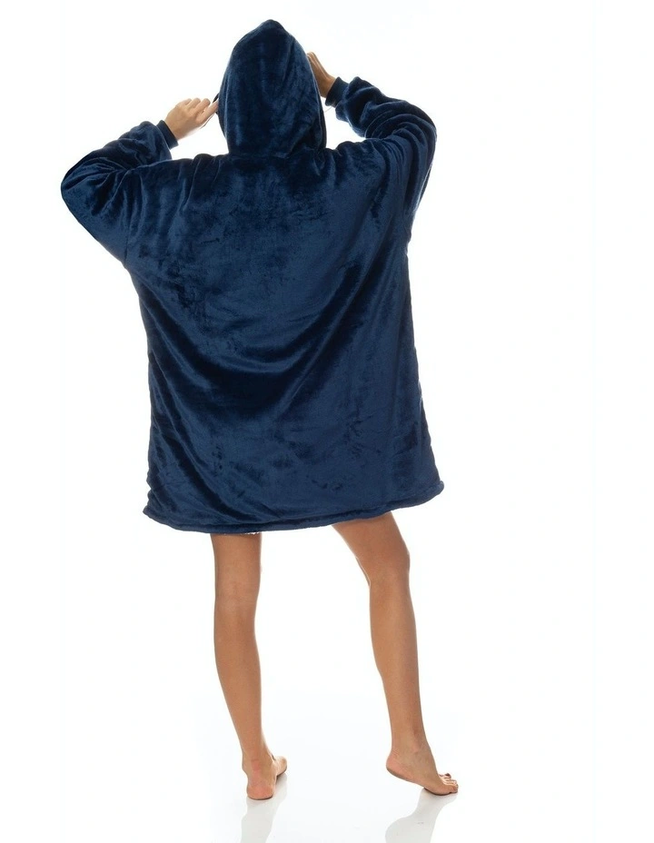 Snug Hoodie in Navy