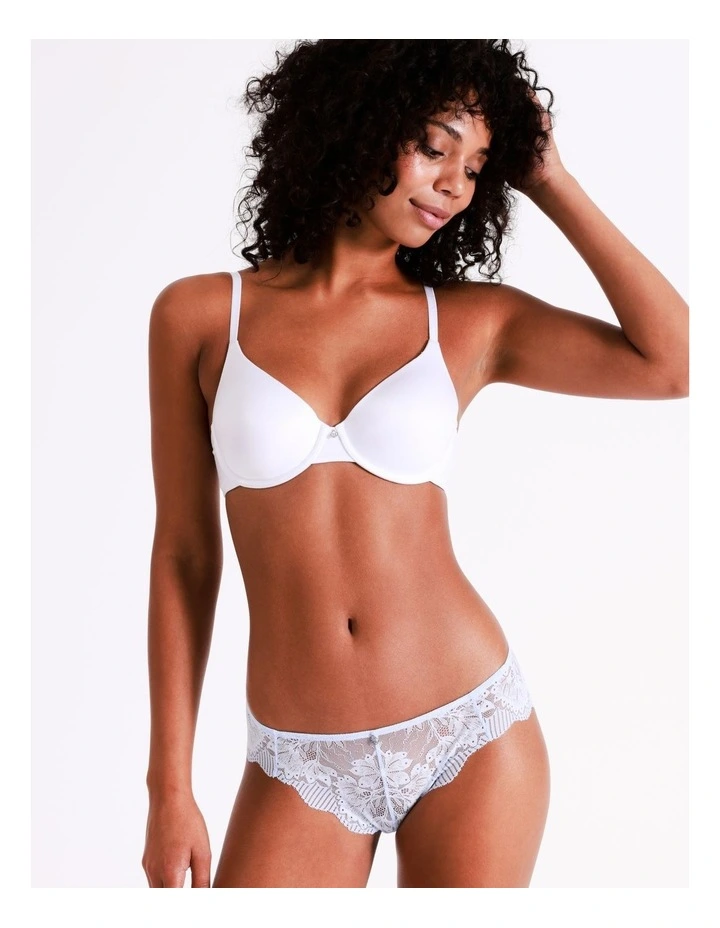 Lace Underwear Bikini in Light Blue
