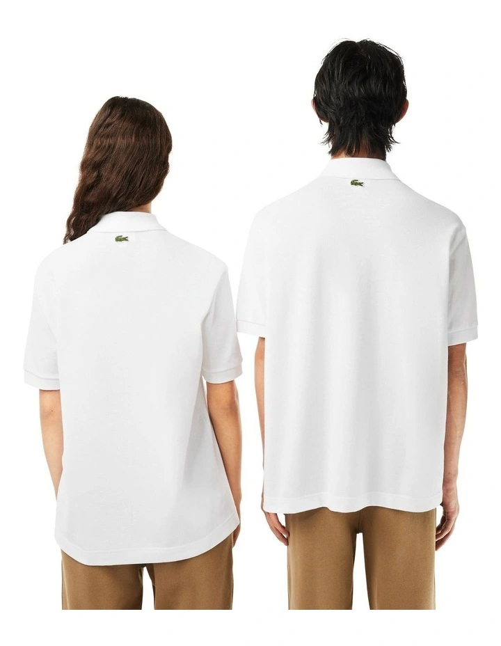 Essentials Loose Fit Polo Shirt in White
