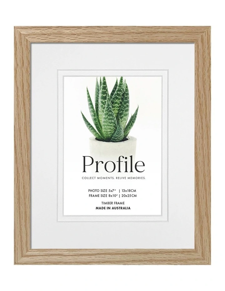 Decorator Photo Frame 20x25/13x18cm in Natural