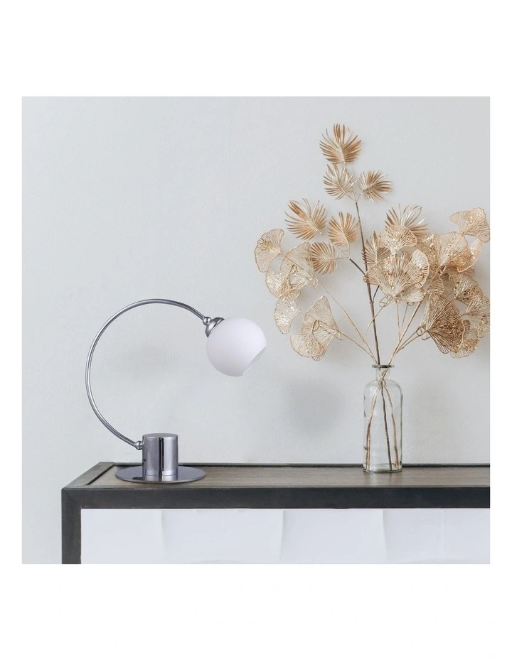Penelope Touch Table Lamp in Chrome