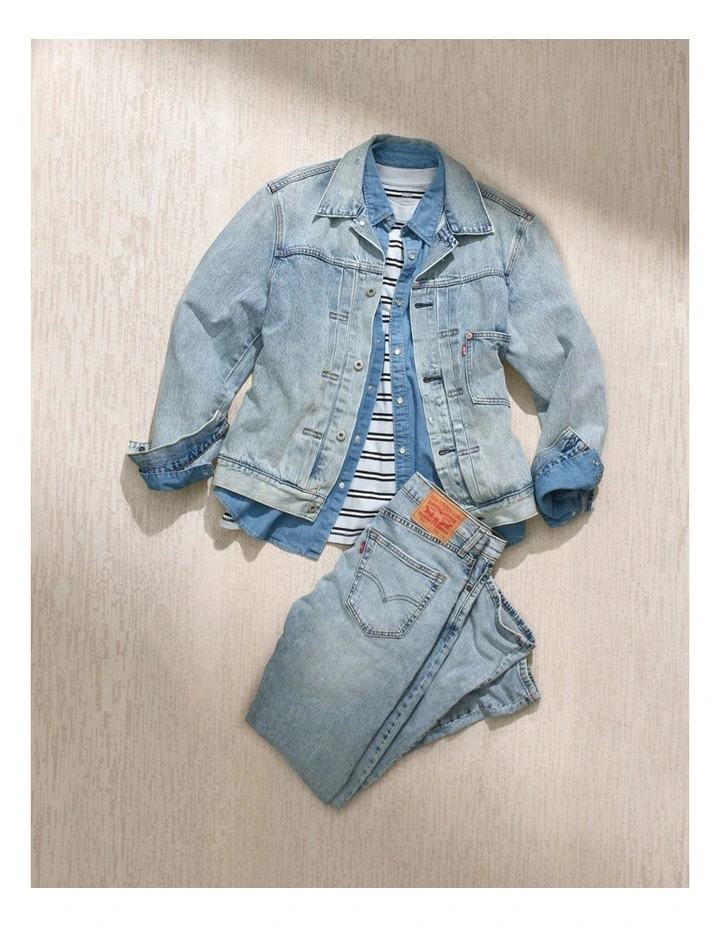 Barstow Standard Fit Western Shirt in Blue