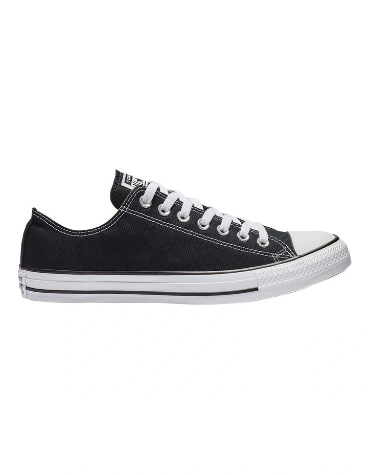 Chuck Taylor All Star Mens Black Low-Top Sneaker