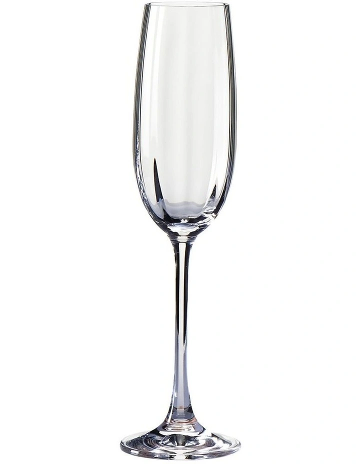 Ottica Champagne Flute 180ml Set Of 6