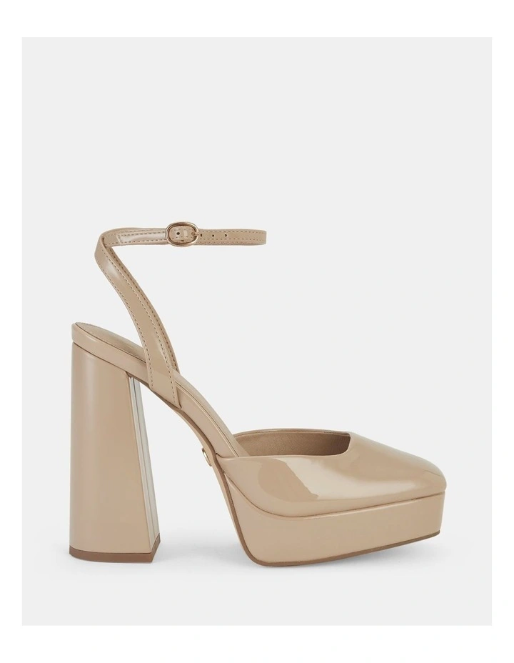 Ilika Heels in Sand Patent