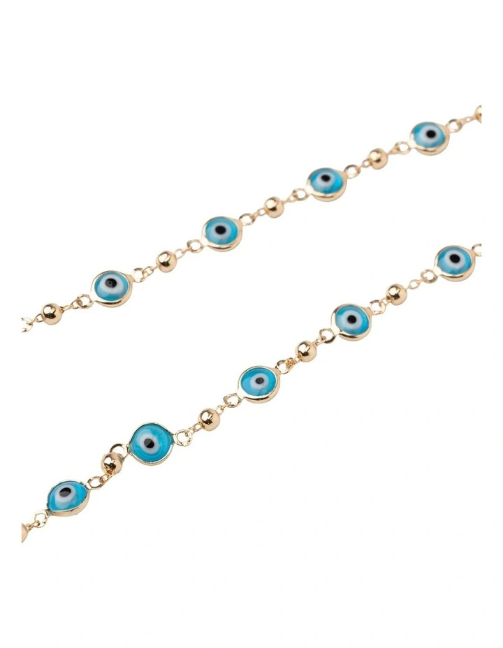 Eye Candy Necklace in Blue