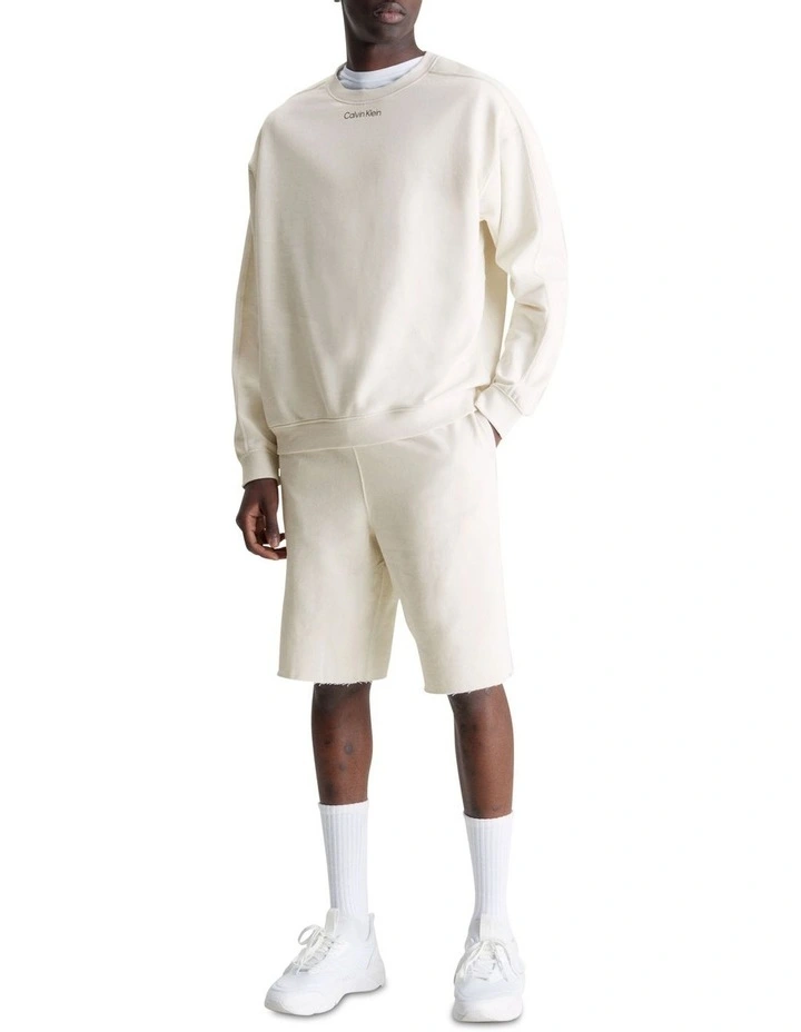 Pullover Crew in Chalk