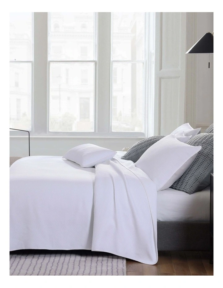 Cornell Pillowcase Pair White