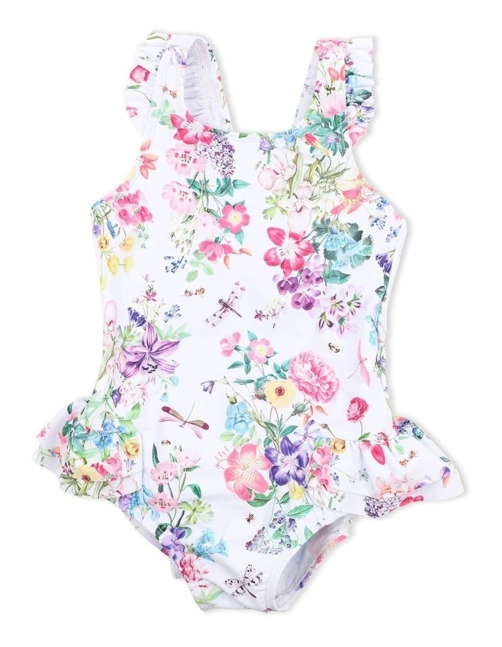 Swimsuit in Allegra White