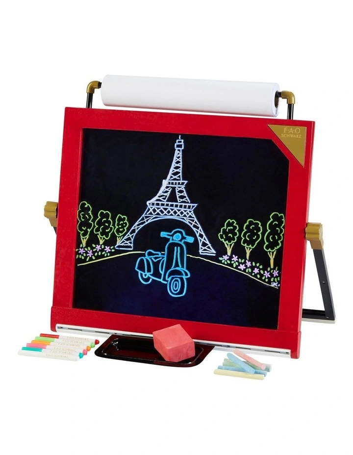 Tabletop LED Art Easel Set 3-In-1 in Multi