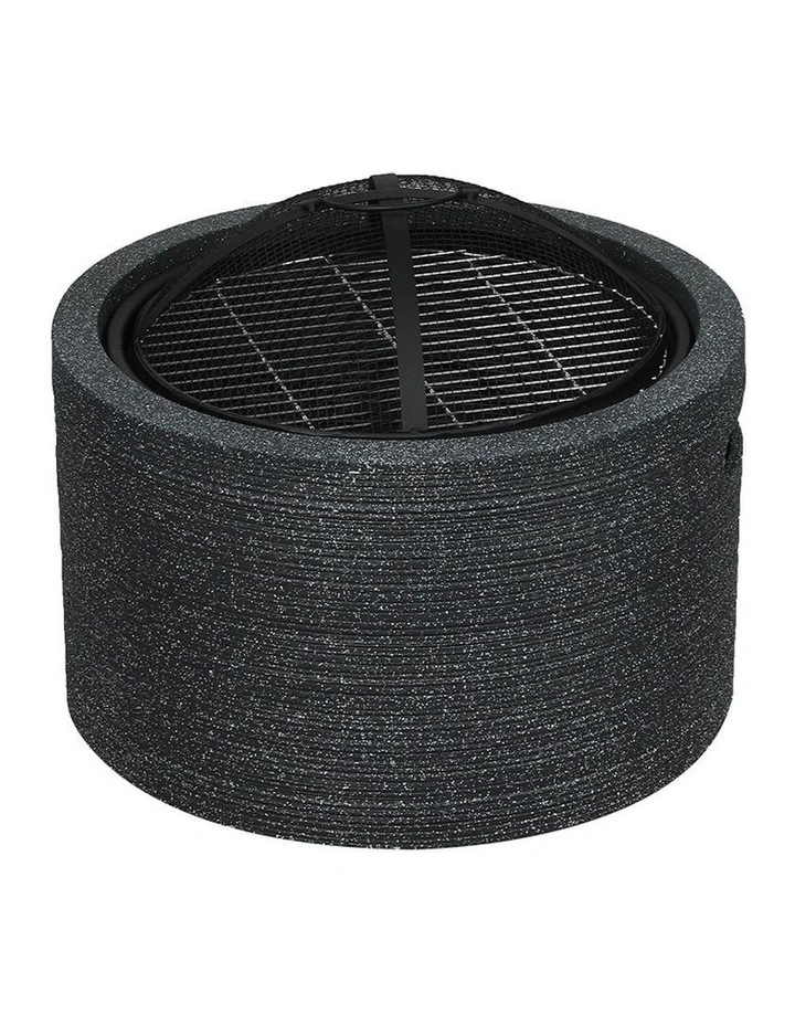 Fire Pit BBQ Grill in Black