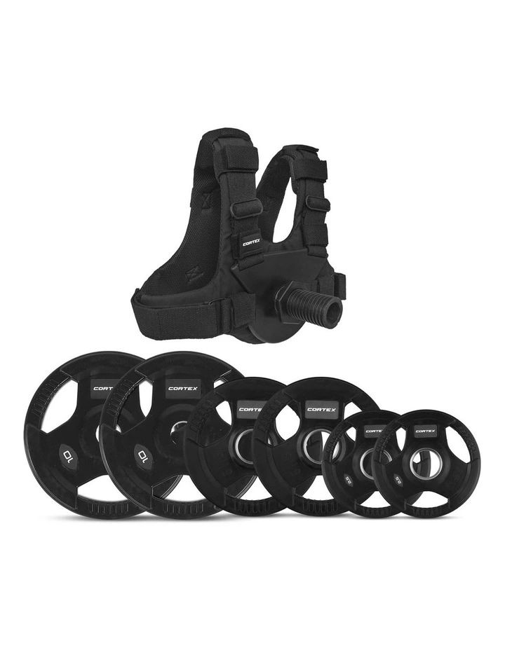 Plate Loaded Weight Vest in Black