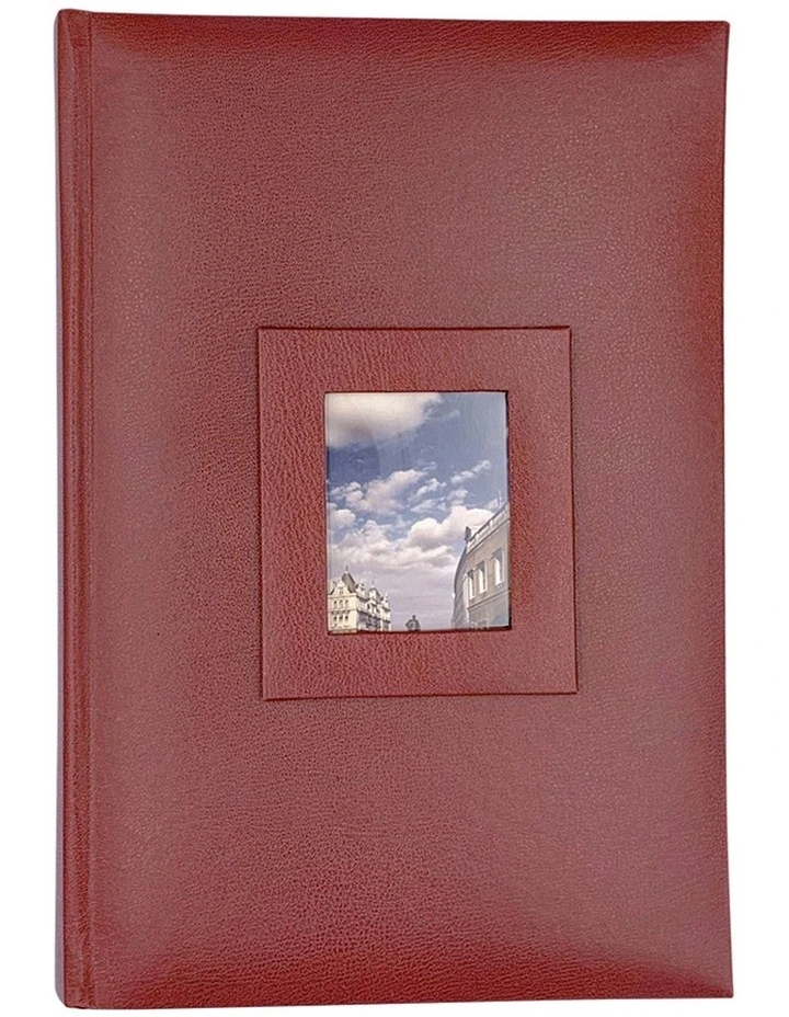 Concerto Photo Album 300 Photo Capacity in Red