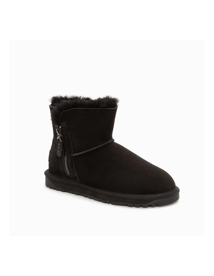 Ugg Bailey Mini Zipper Boots in Black