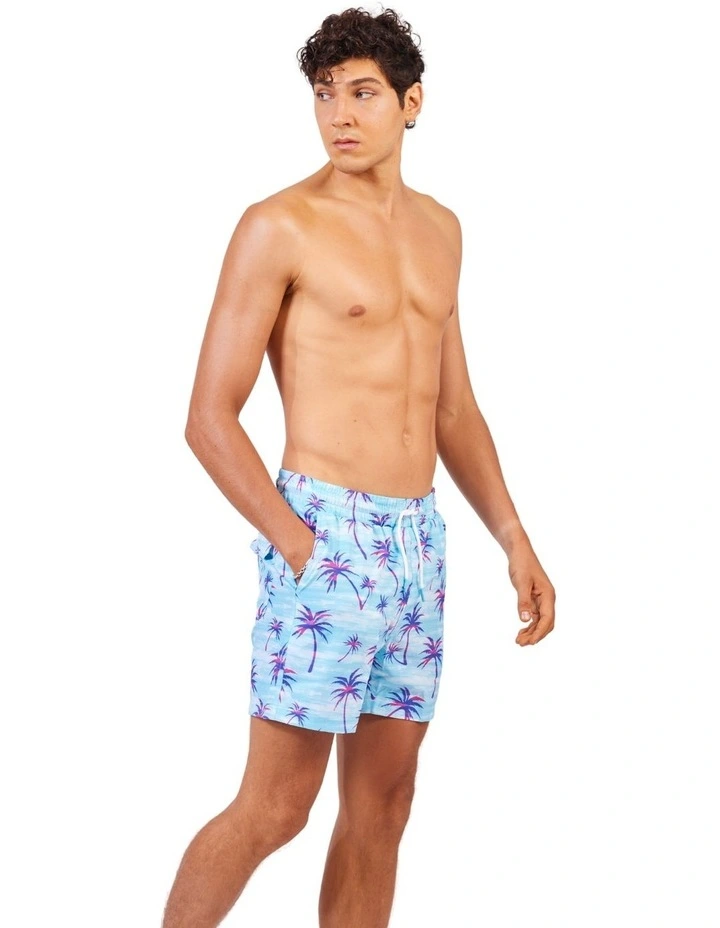 Limited Edition Sustainable Swim Short in Blue