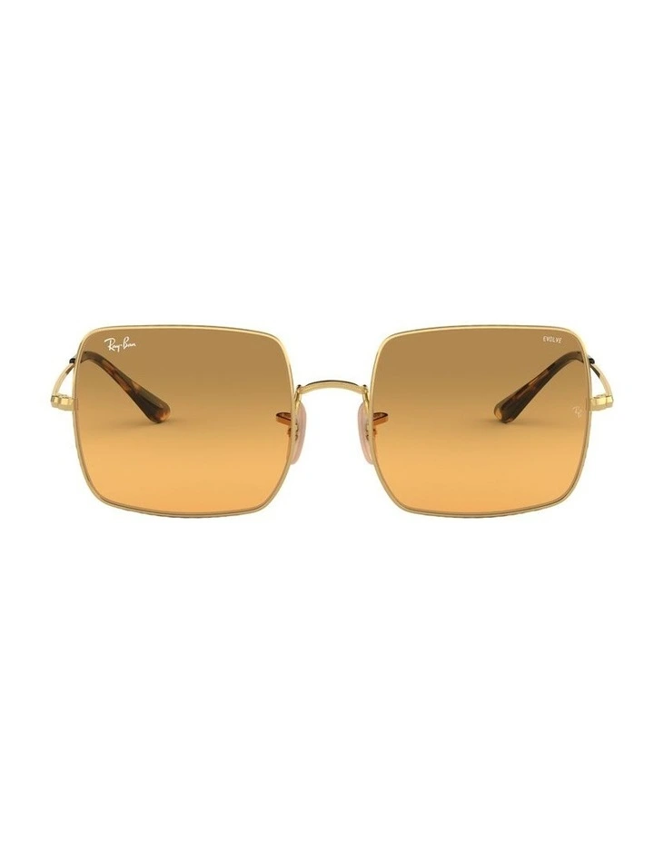 Square 1971 Washed Evolve Gold RB1971 Sunglasses