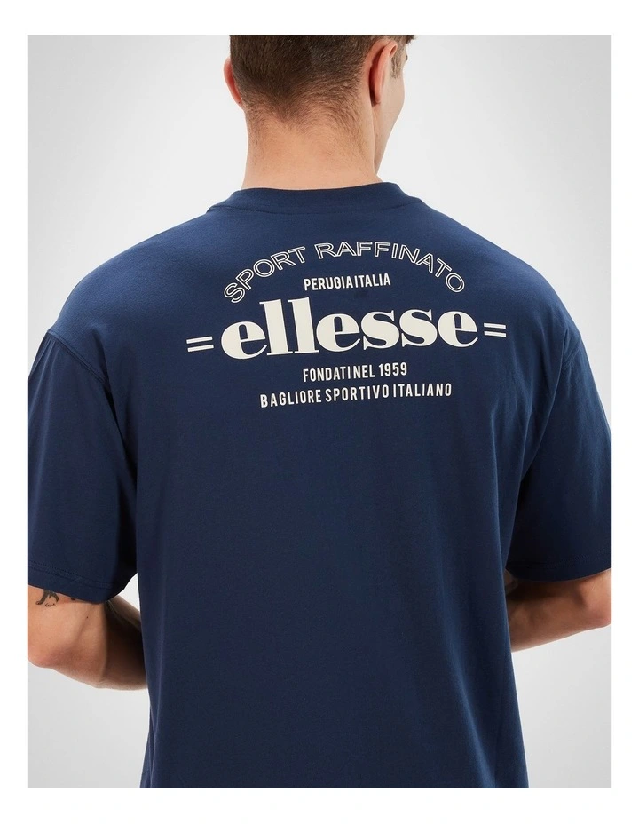 Sieda Tee in Navy