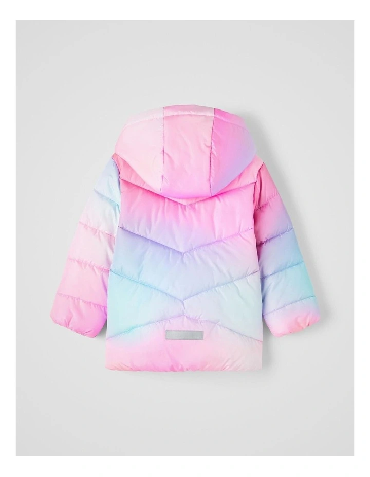 Manna Puffer Jacket in Pink