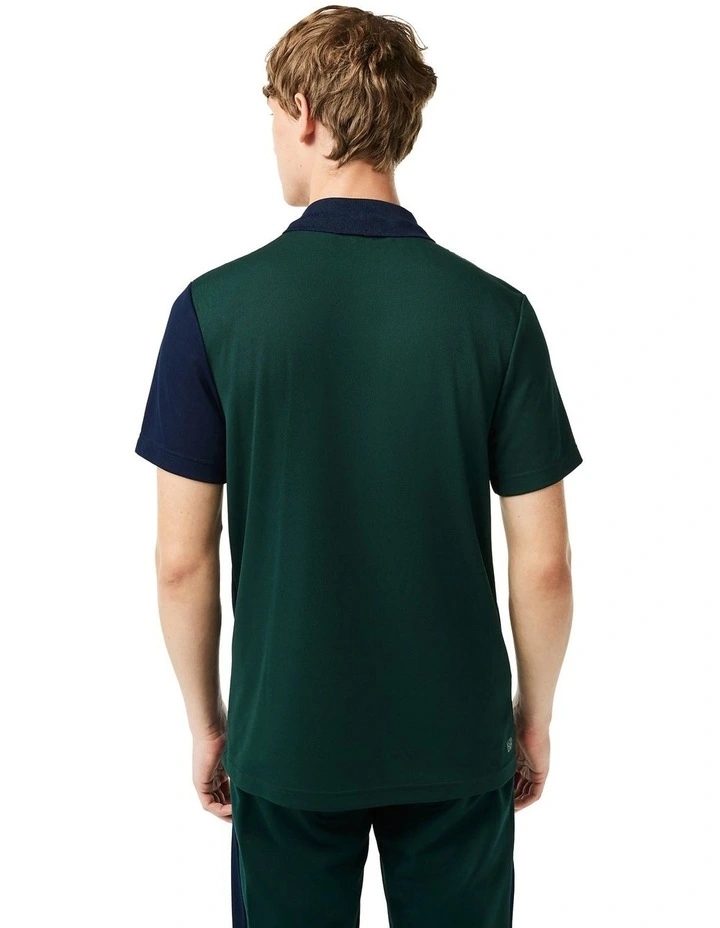 Technical Ultra Dry Polo Shirt in Navy/Sinople