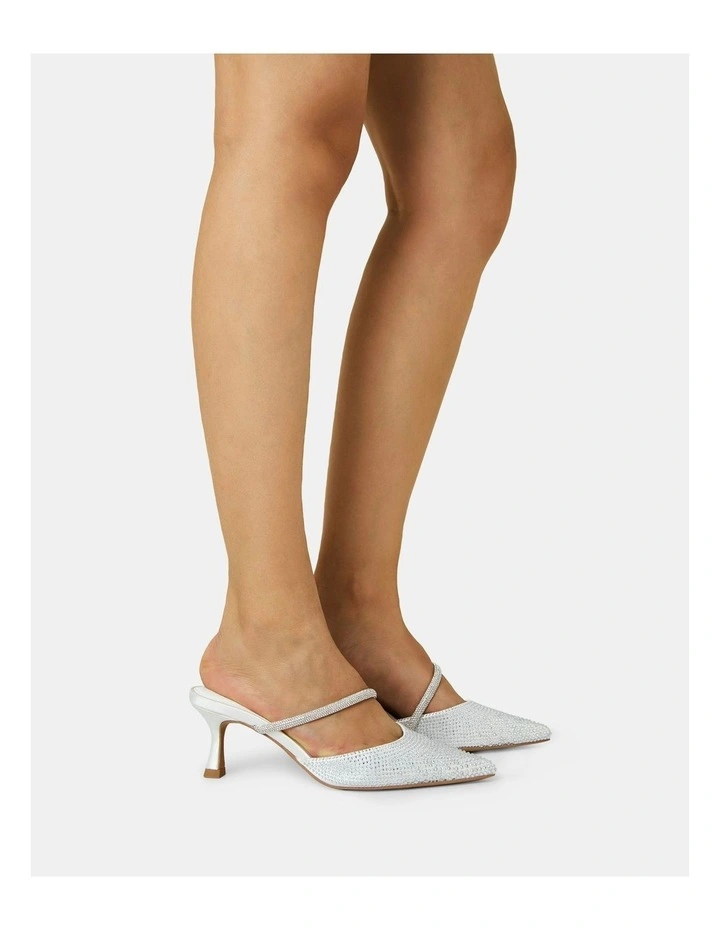 Padua Mules in White