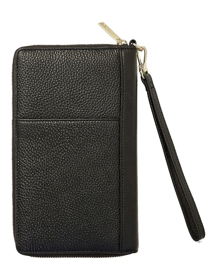 Hemingway Travel Wallet in Black