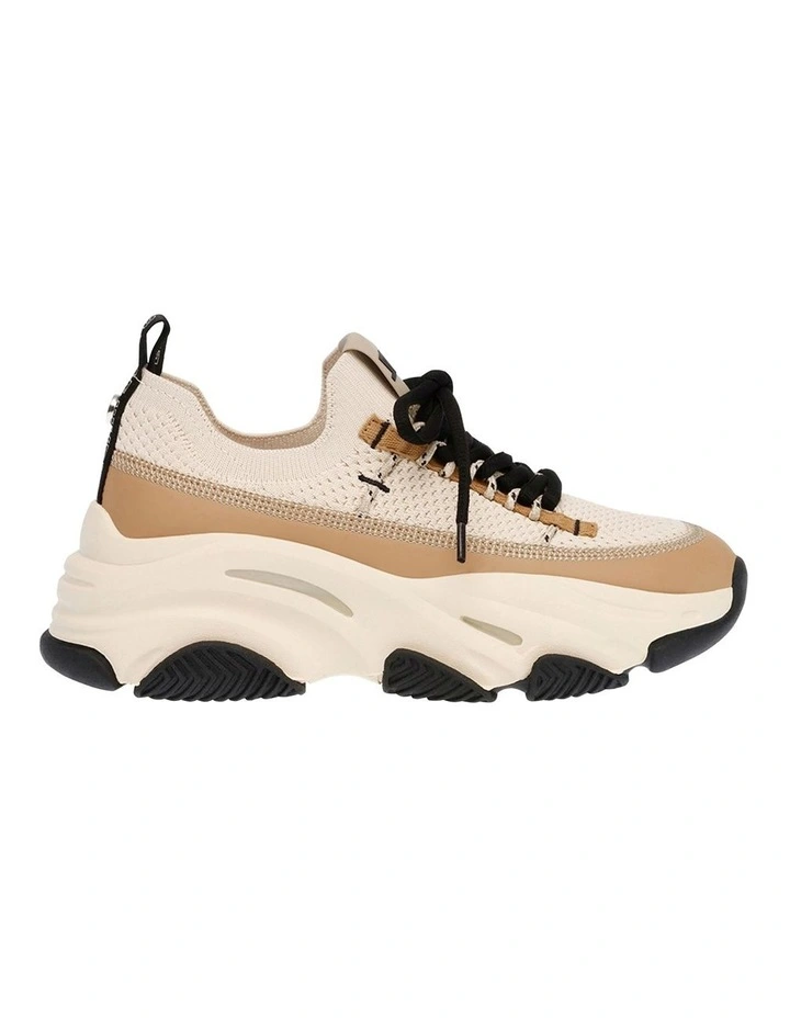 Playmaker Sneakers in Khaki/Black