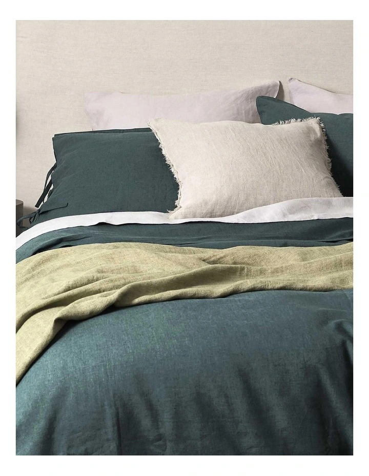 Maison Vintage Bedlinen Collection in Indian Teal