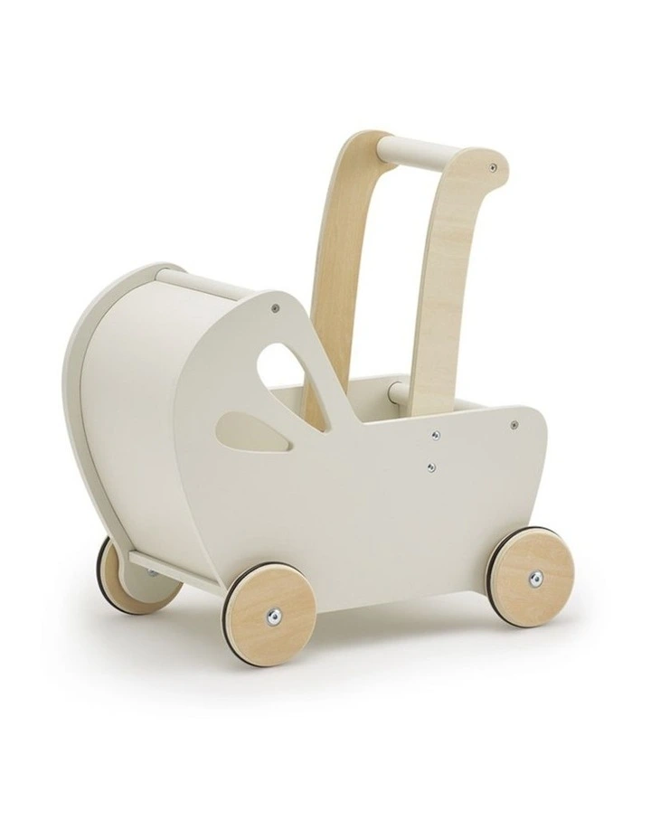 Essentials Wooden Dolls Pram Toy 18m+