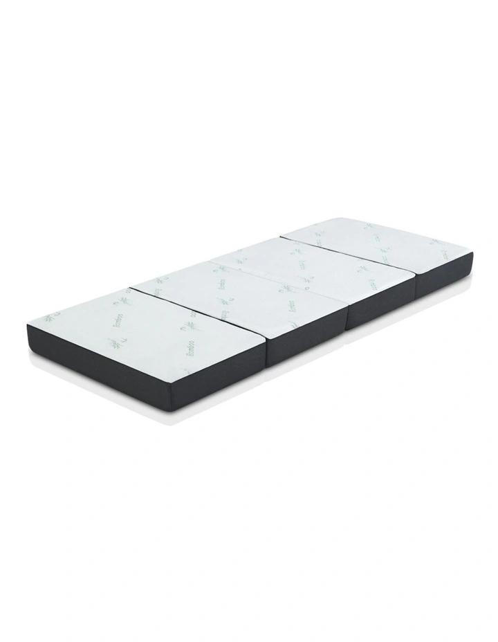 Bamboo Foldable Foam Mattress in Multi