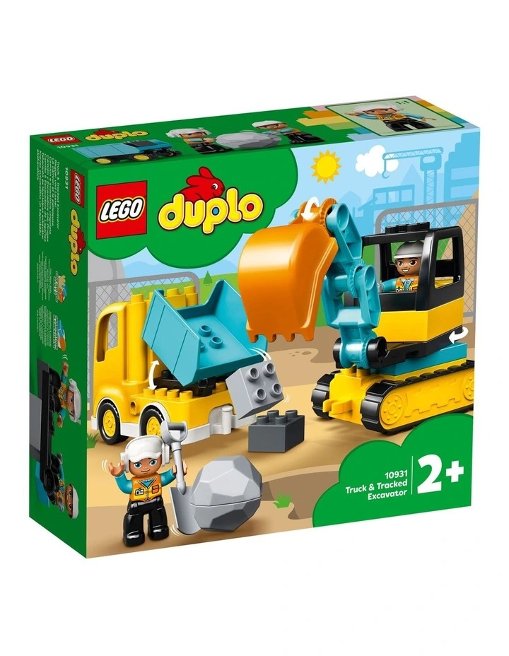 Duplo Town Truck and Tracked Excavator 10931