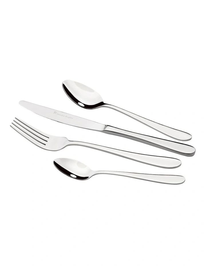 Hampton 32 Piece Cutlery Set in Stainless Steel