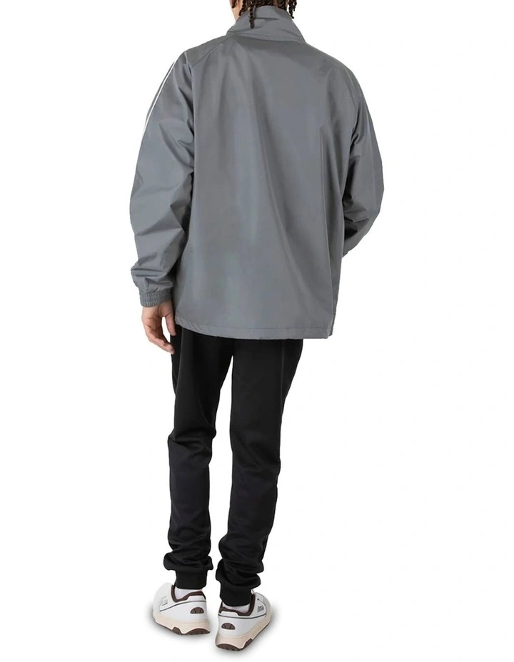 Vensaro Oversized Track Top in Grey