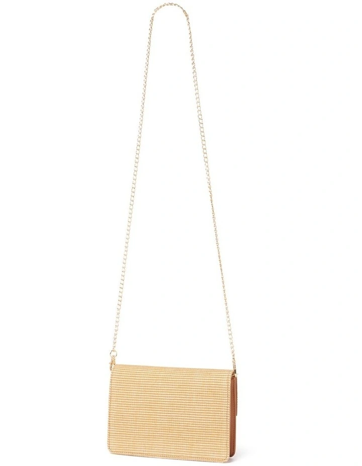 Waverly Weave Phone Purse in Brown