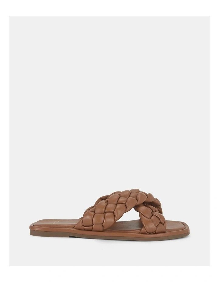 Shelly Slide in Caramel