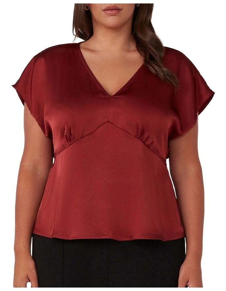 Retreat Blouse in Orange