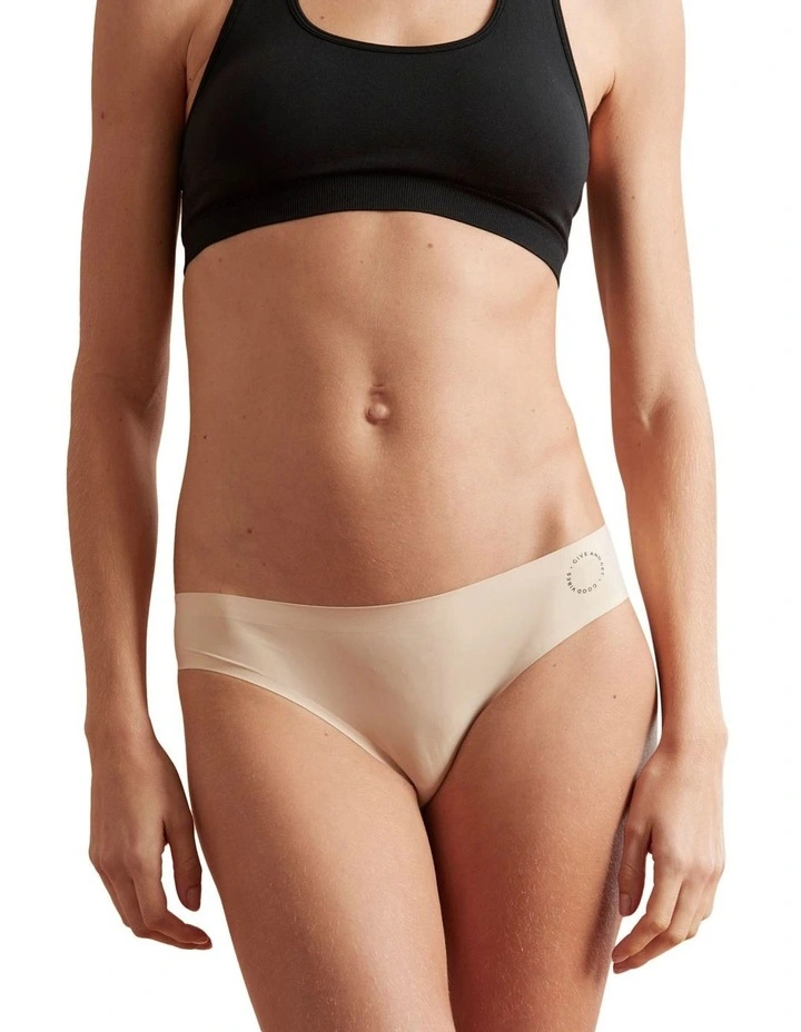 Invisible Active Underwear G-String Single Pack in Nude