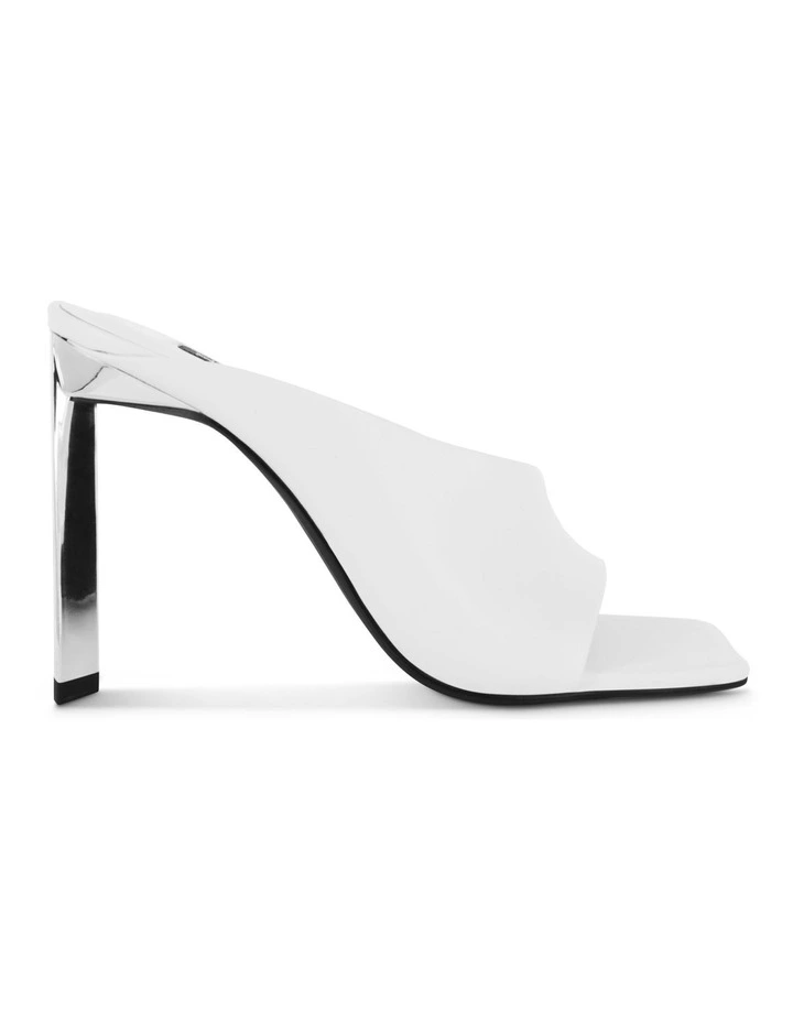 Wilhemina I Heel in White